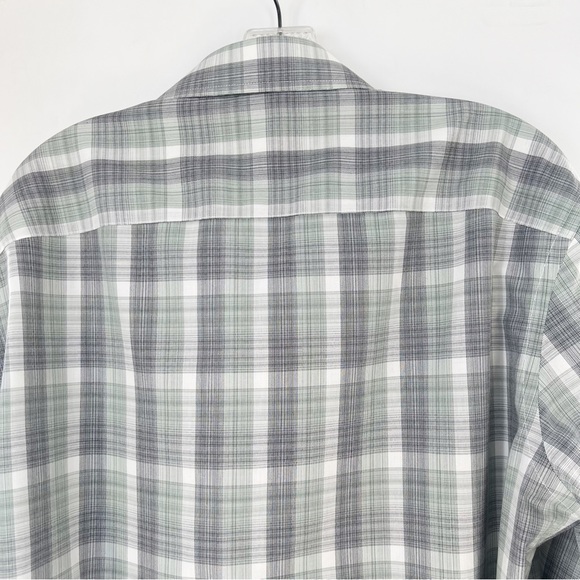 UNTUCKit 100% Cotton Plaid Button Down Shirt Wrinkle Free Tall Slim Size XXL - Picture 10 of 13